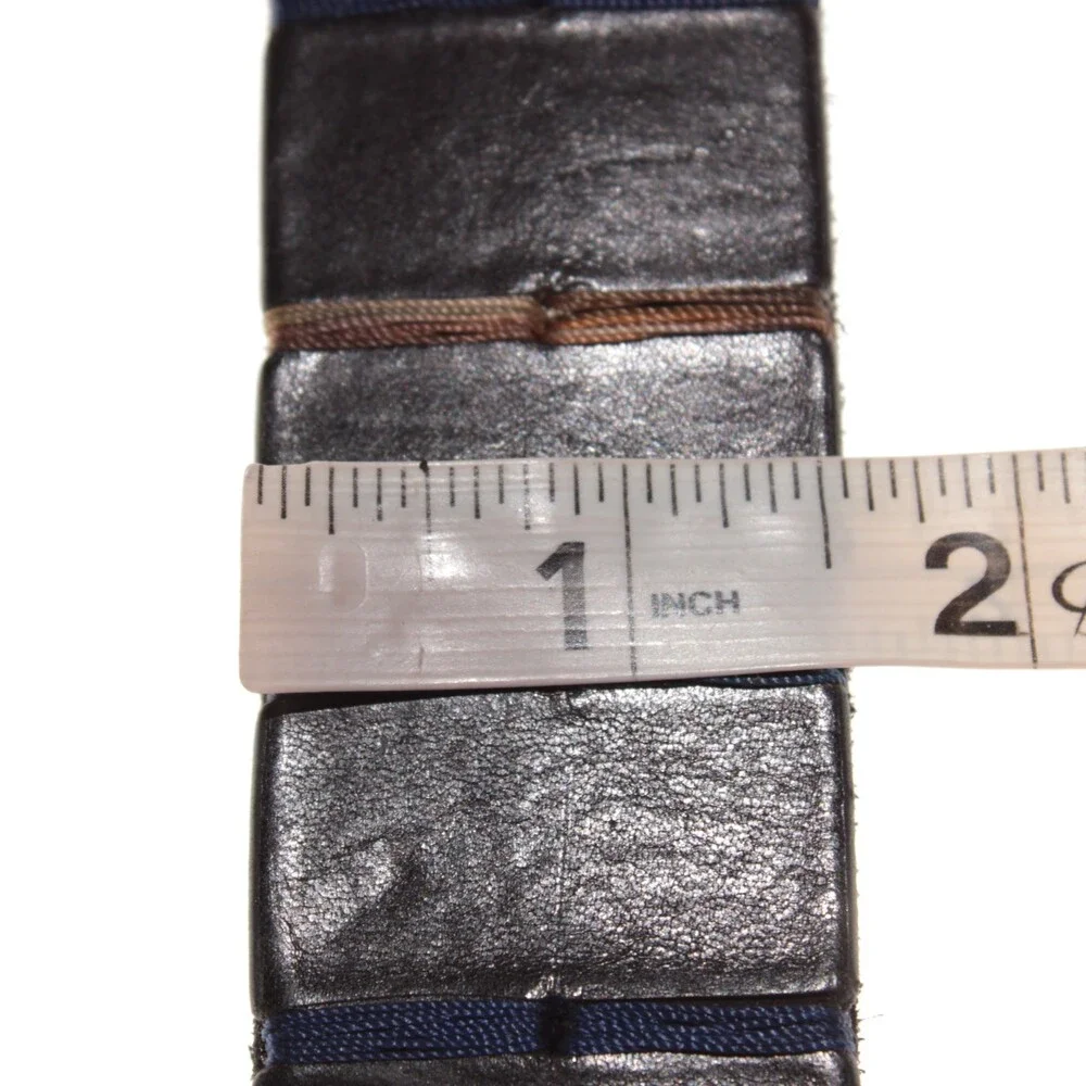 Veneta Cinture NWT Classic Belt Size 105 (US 40) in Black Leather